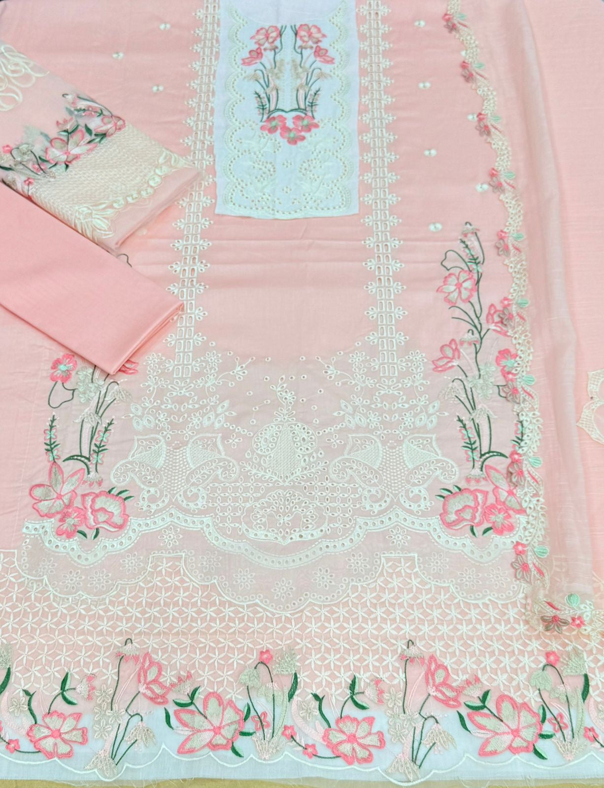 BIN ILLYAS LUXURY EMBROIDERED UNSTITCHED 3 PC