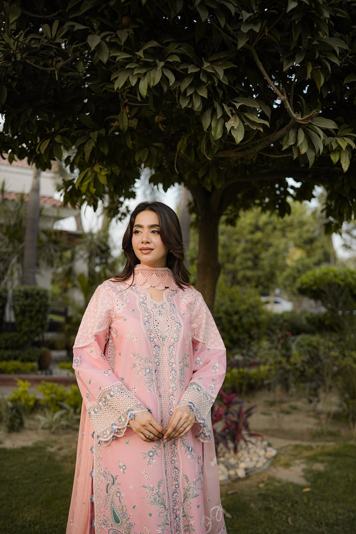 ANEELAS NEW LUXURY EMBROIDERED 3 PIECE