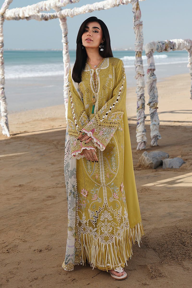 QALAMKAR LUXURY EMBROIDERED UNSTITCHED 3 PC ARTICLE