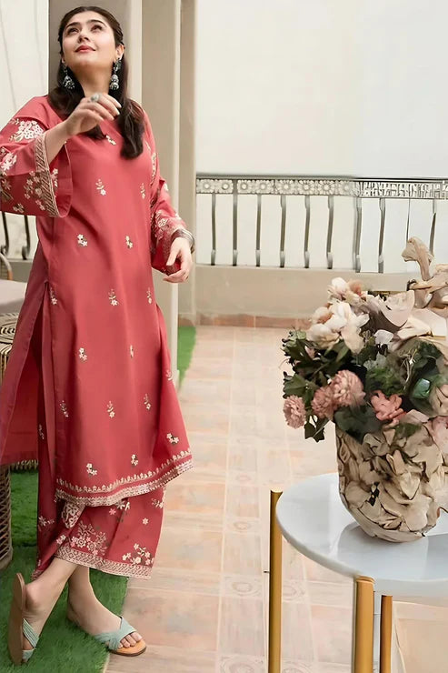 URGE PRET LUXURY EMBROIDERED UNSTITCHED 2 PIECE