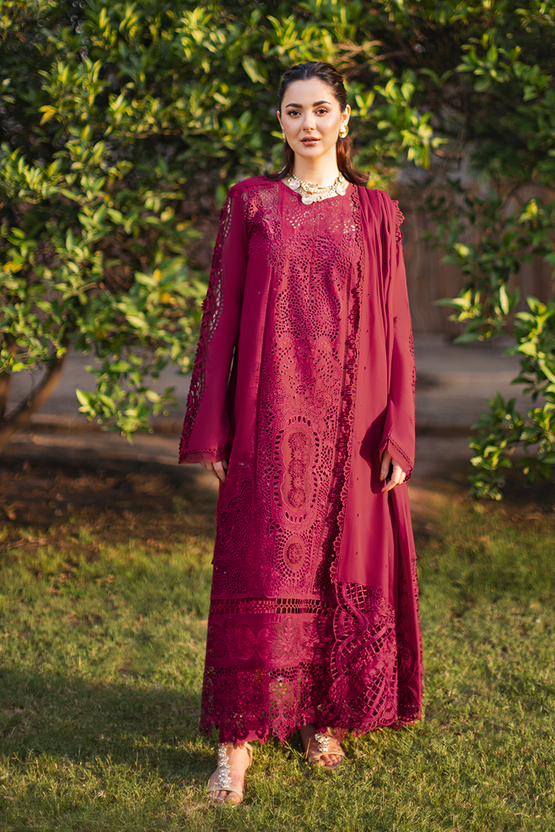 ZARA SHAHJAHAN LUXURY EMBROIDERED 3 PC ARTICLE LAWN