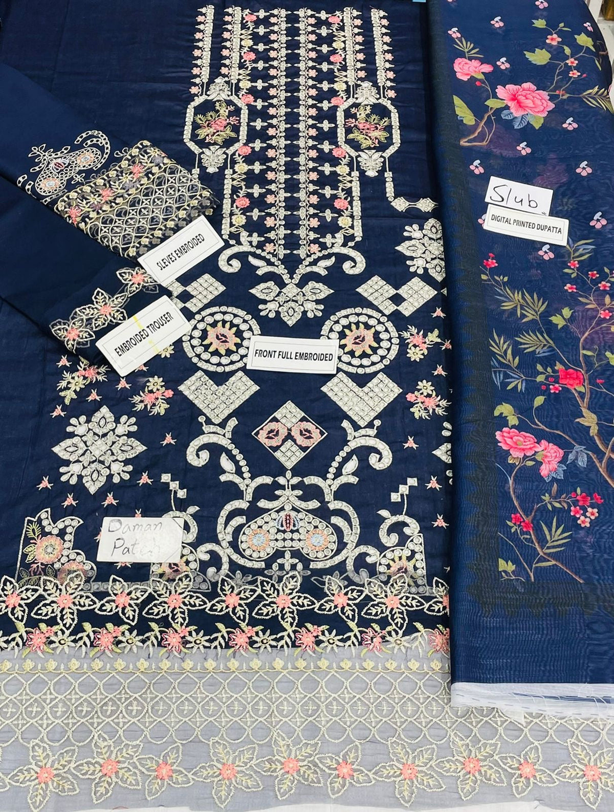 Qalamkar Luxury 3 Pc