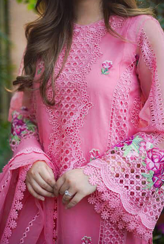 ANEELAS LUXURY LAWN 3 PIECE