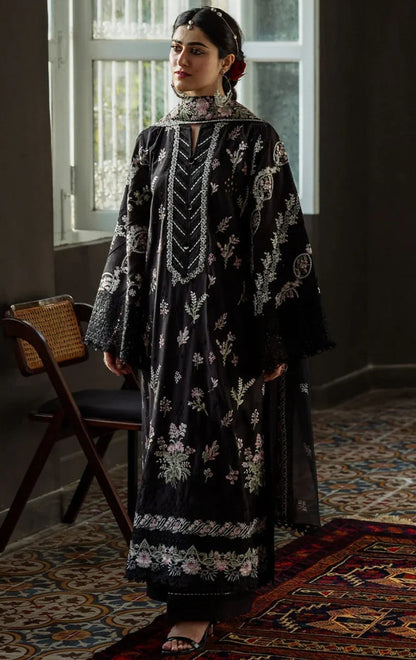 KAHF LUXURY EMBROIDERED 3 PIECE
