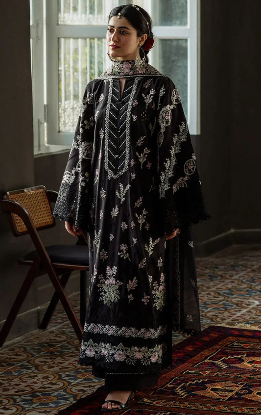 KAHF LUXURY EMBROIDERED 3 PIECE