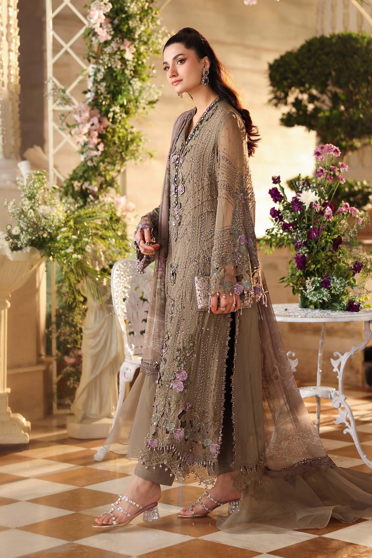 MARIA B LUXURY CHIFFON 3 Pc