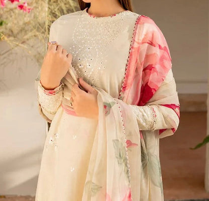 Jazmin Lawn 3 Pc