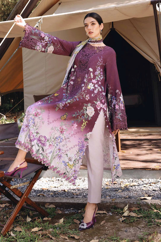 MARIA B. ARTICLE WITH EMBROIDERED PATCHES AND READY DUPPATA
