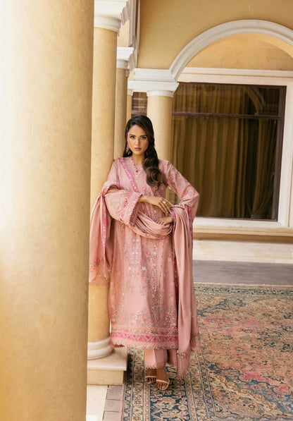 ELAF LUXURY LAWN EMBROIDERED 3 PIECE