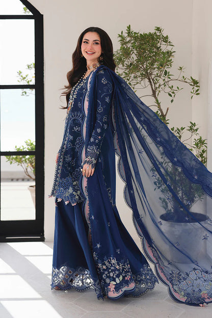 QALAMKAR LUXURY EMBROIDERED 3 PIECE ARTICLE