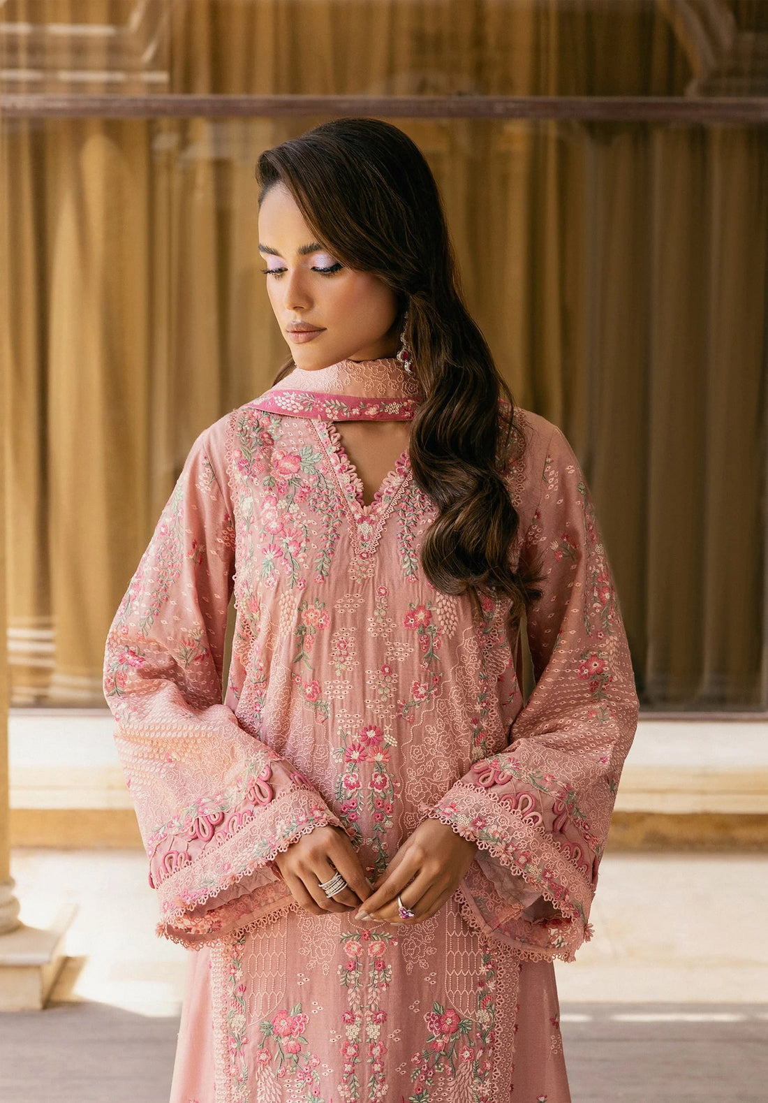 ELAF LUXURY LAWN EMBROIDERED 3 PIECE