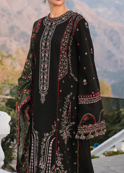 HUSSAIN REHAR LUXURY LAWN 3 PC EMBROIDERED SET