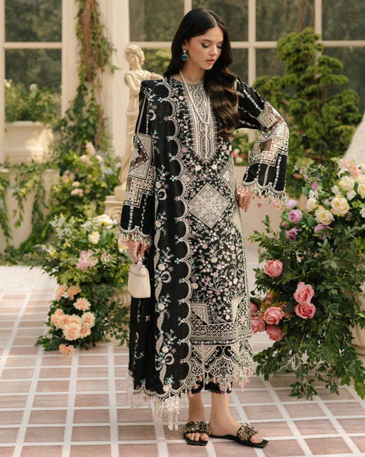 Dhanak Embroidered 3 Piece