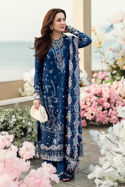 QALAMKAR LUXURY EMBROIDERED 3 PIECE LAWN