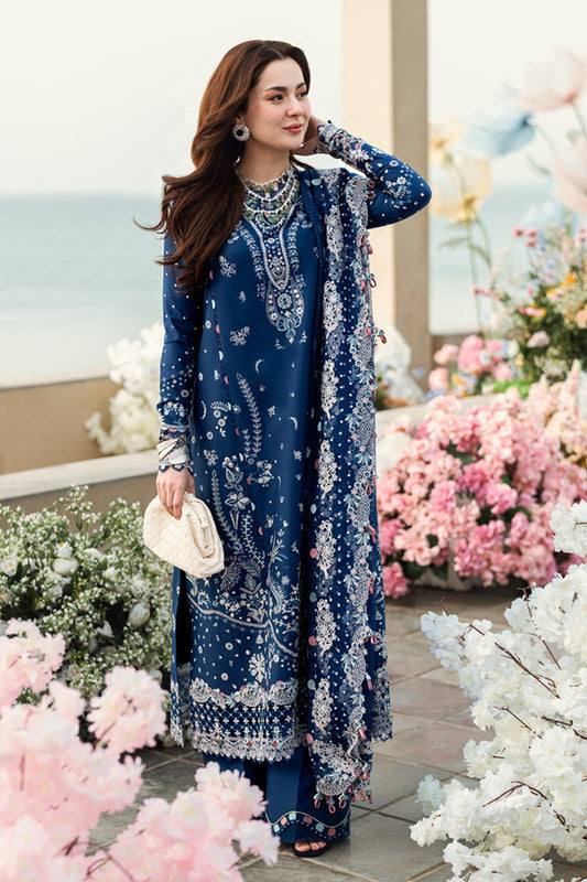 QALAMKAR LUXURY EMBROIDERED 3 PIECE LAWN