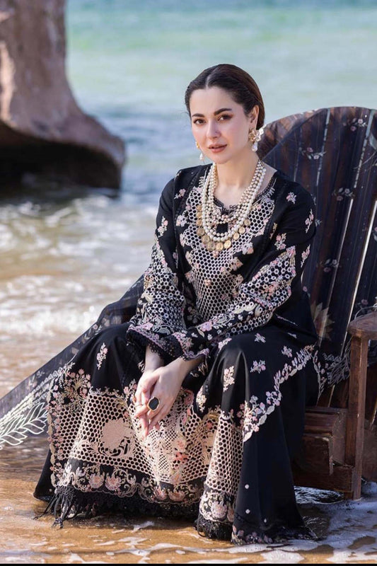 ELAF LUXURY EMBROIDERED 3 PIECE