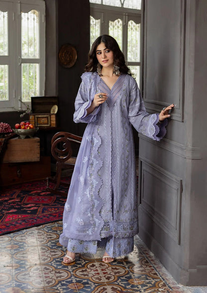 KAHF LUXURY EMBROIDERED 3 PIECE