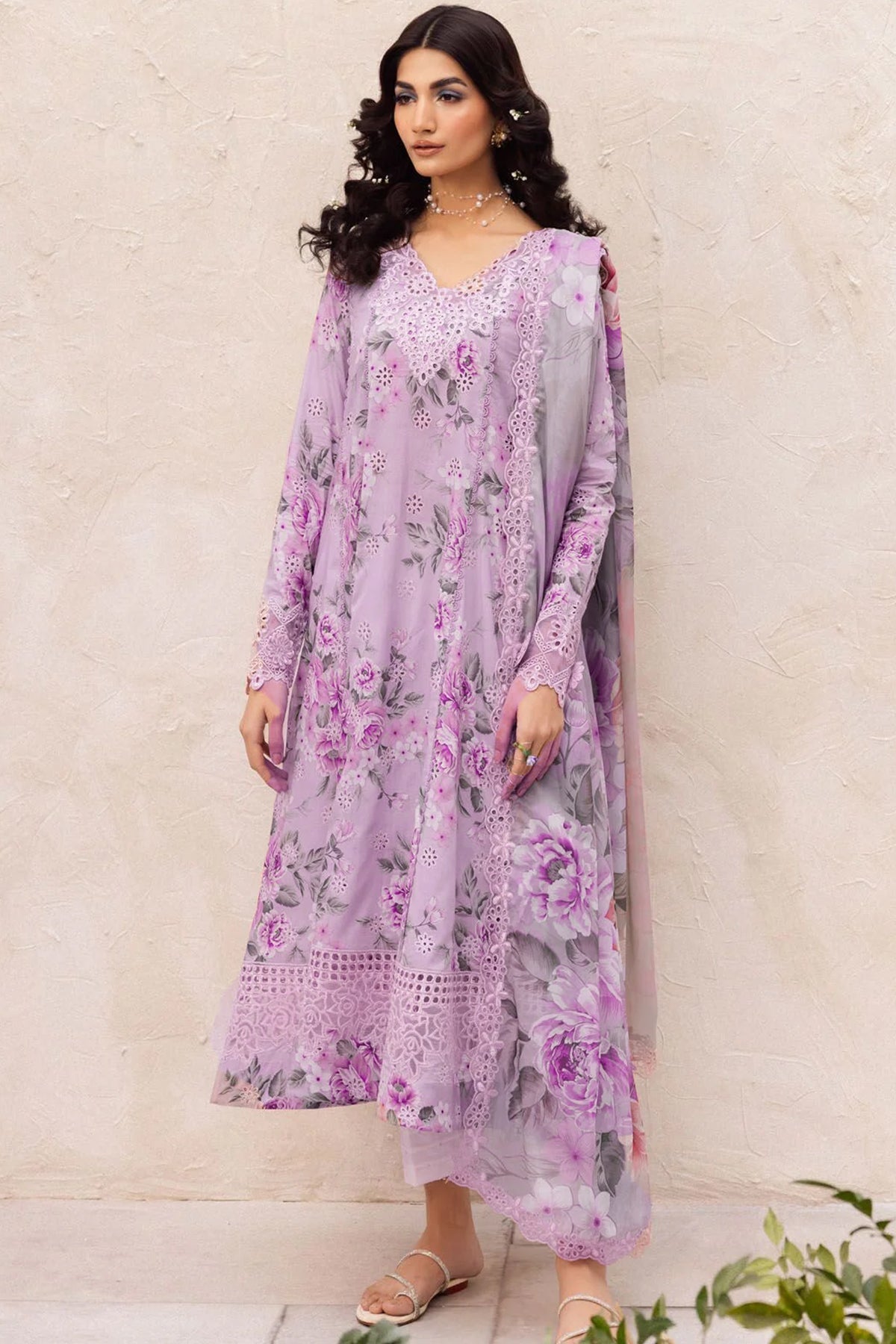 Iznik Printed Lawn 3 Piece