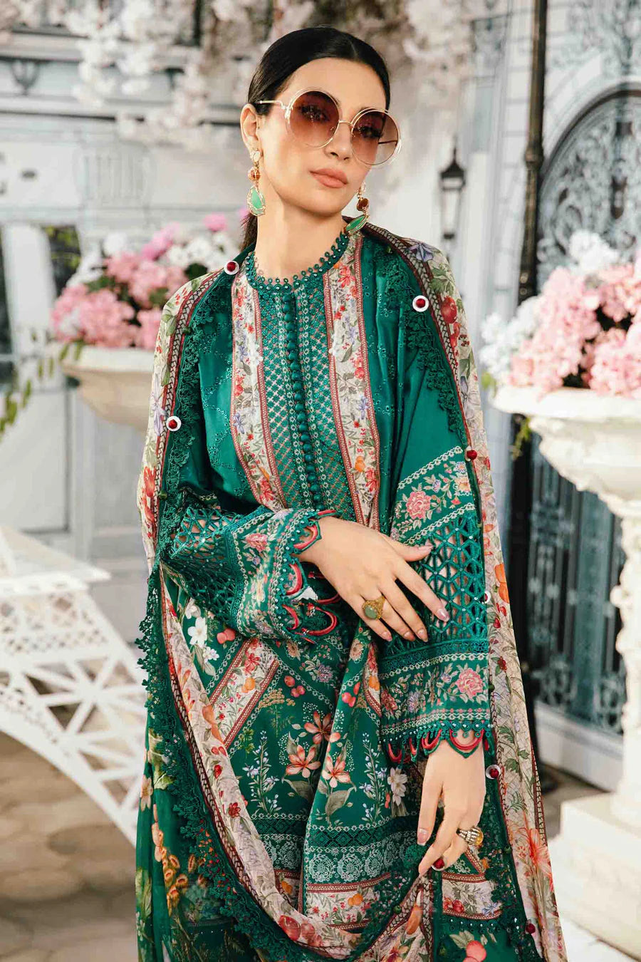 Maria B. Printed Lawn 3 Piece