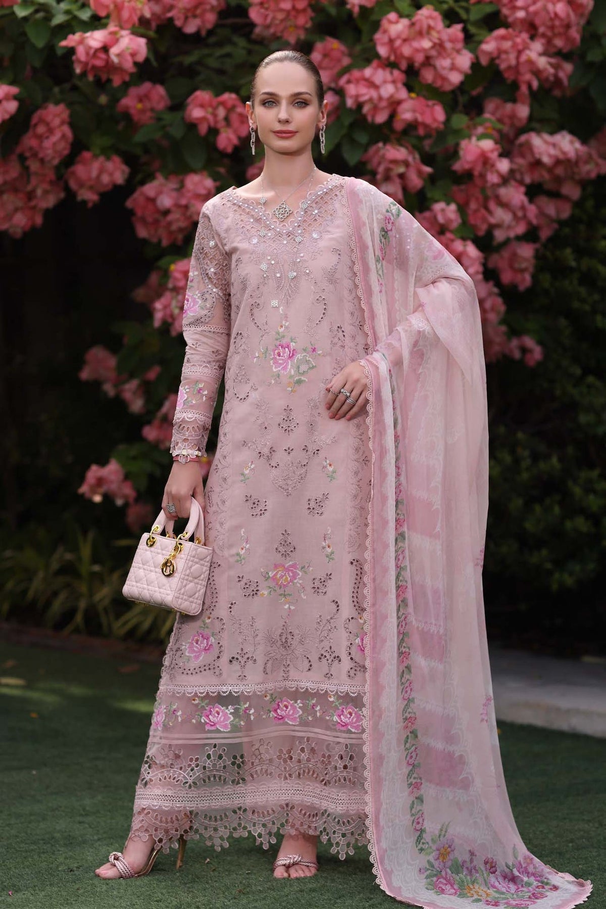 Noor By Sadia Printed Lawn 3 Pc