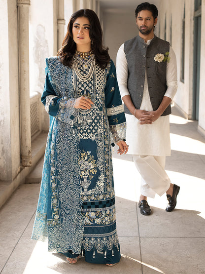 Mahnur Luxury Lawn 3 Pc