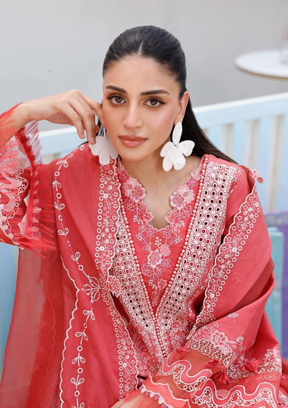 BIN ILYAS LUXURY EMBROIDERED 3 PIECE SET