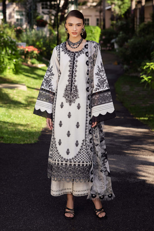 JADE LUXURY EMBROIDERED 3 PIECE