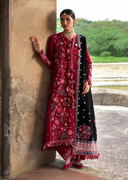 HUSSAIN REHAR LUXURY EMBROIDERED 3 PIECE