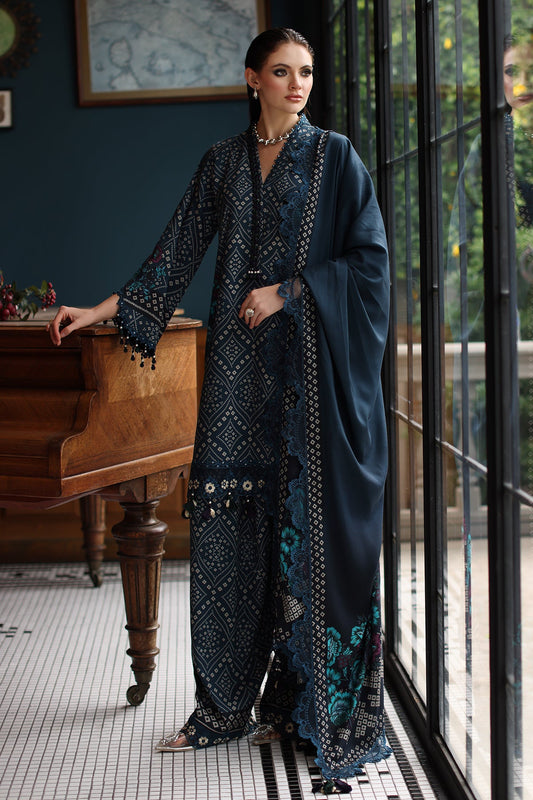 CHARIZMA PRINTED 3 PIECE WITH PATCHES AND READY DUPPATA