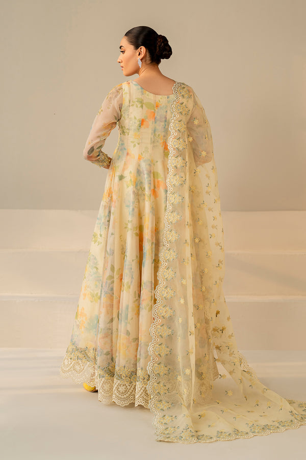 BAROQUE PRINTED 3 PIECE WITH PATCHES AND READY DUPPATA