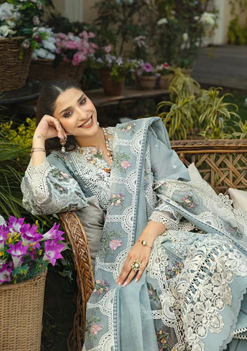 ELAF LUXURY EMBROIDERED 3 PC SET