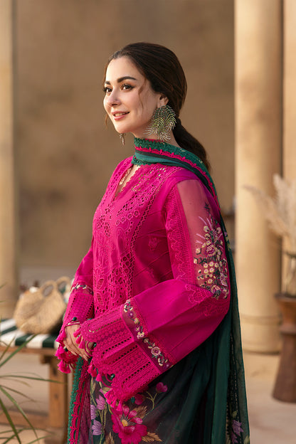 SAIRA RIZWAN LUXURY LAWN EMBROIDERED UNSTITCHED 3 PC ARTICLE