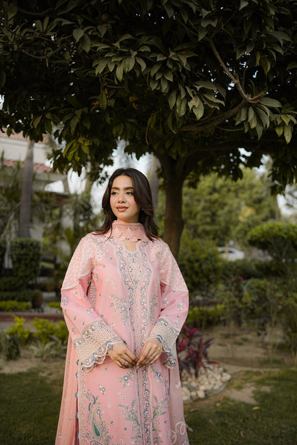 ANEELAS NEW LUXURY EMBROIDERED 3 PIECE