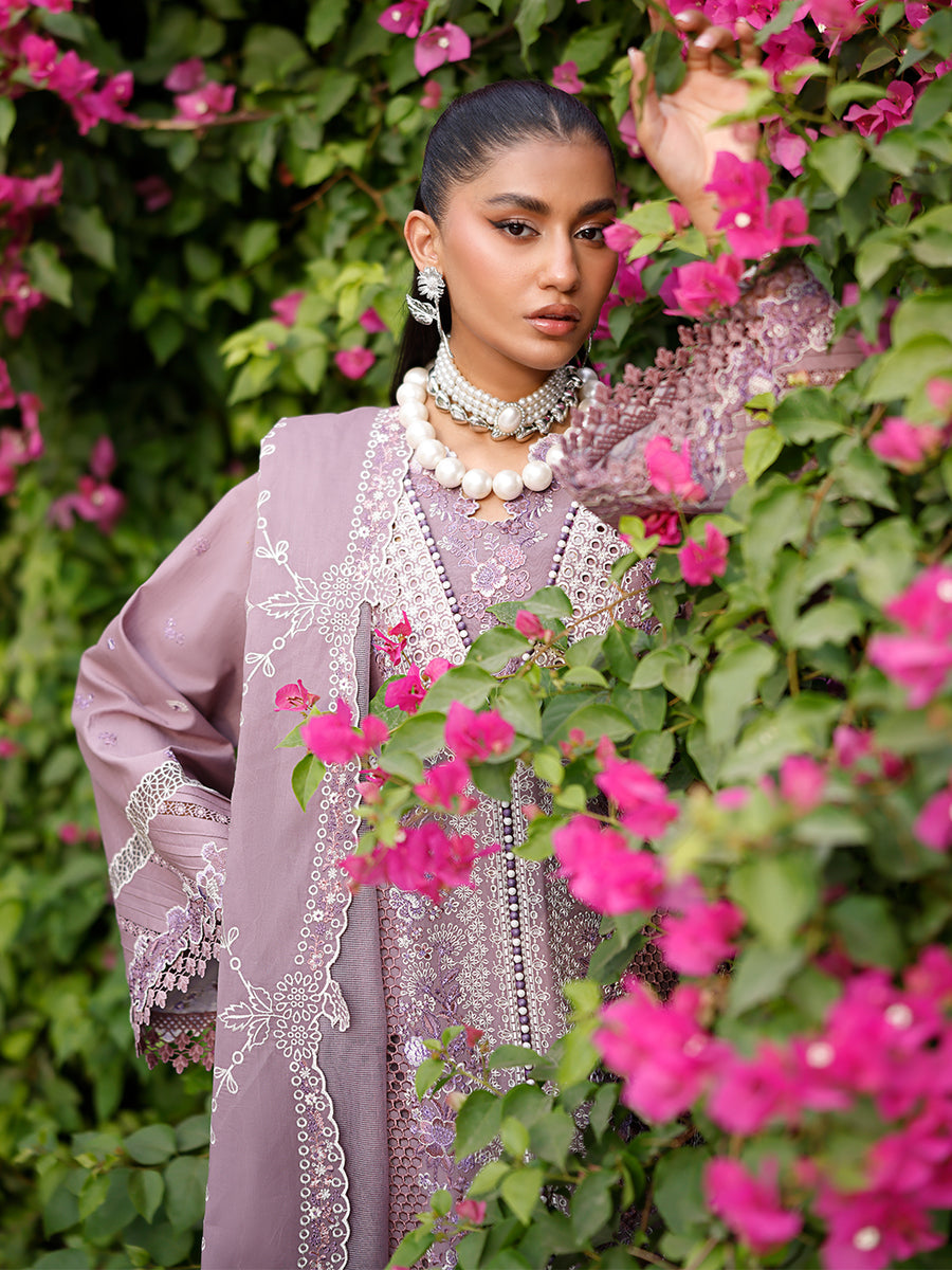 BIN ILYAS LUXURY EMBROIDERED 3 PC ARTICLE