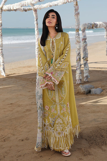QALAMKAR LUXURY EMBROIDERED UNSTITCHED 3 PC ARTICLE