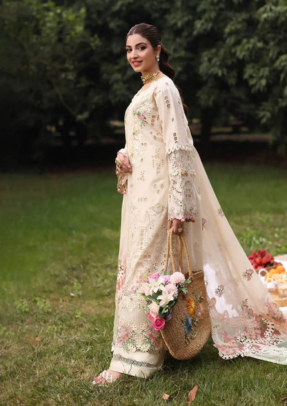 KAHF LUXURY EMBROIDERED UNSTITCHED LAWN 3 PC