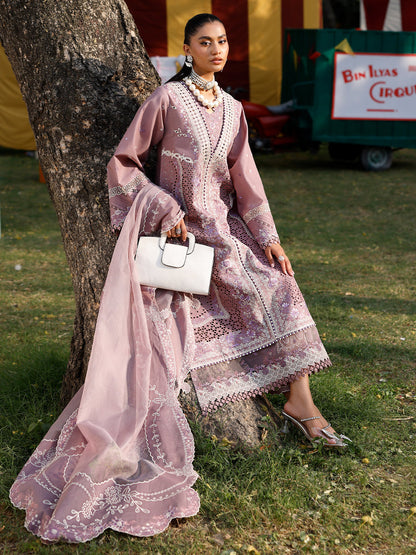 BIN ILYAS LUXURY EMBROIDERED 3 PC ARTICLE