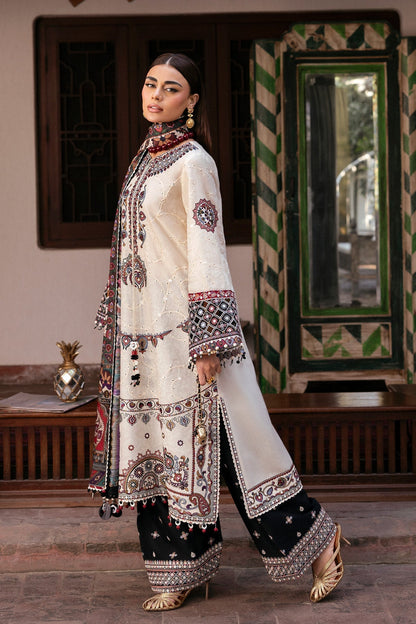 JAZMIN LUXURY EMBROIDERED UNSTITCHED 3 PC