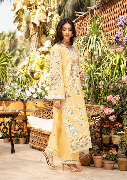 ELAF LUXURY EMBROIDERED LAWN 3 PC