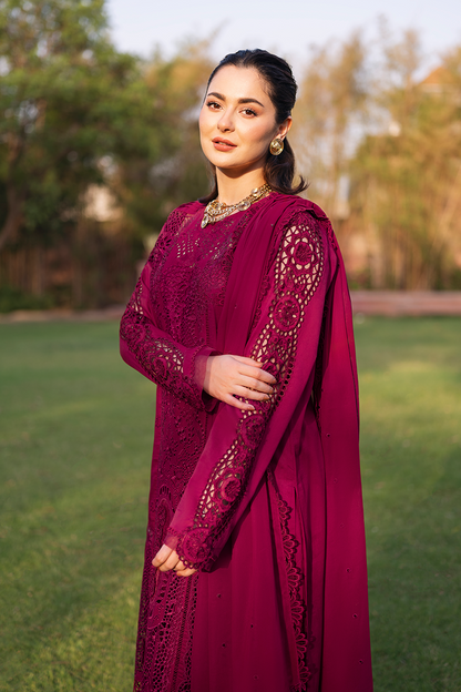 ZARA SHAHJAHAN LUXURY EMBROIDERED 3 PC ARTICLE LAWN