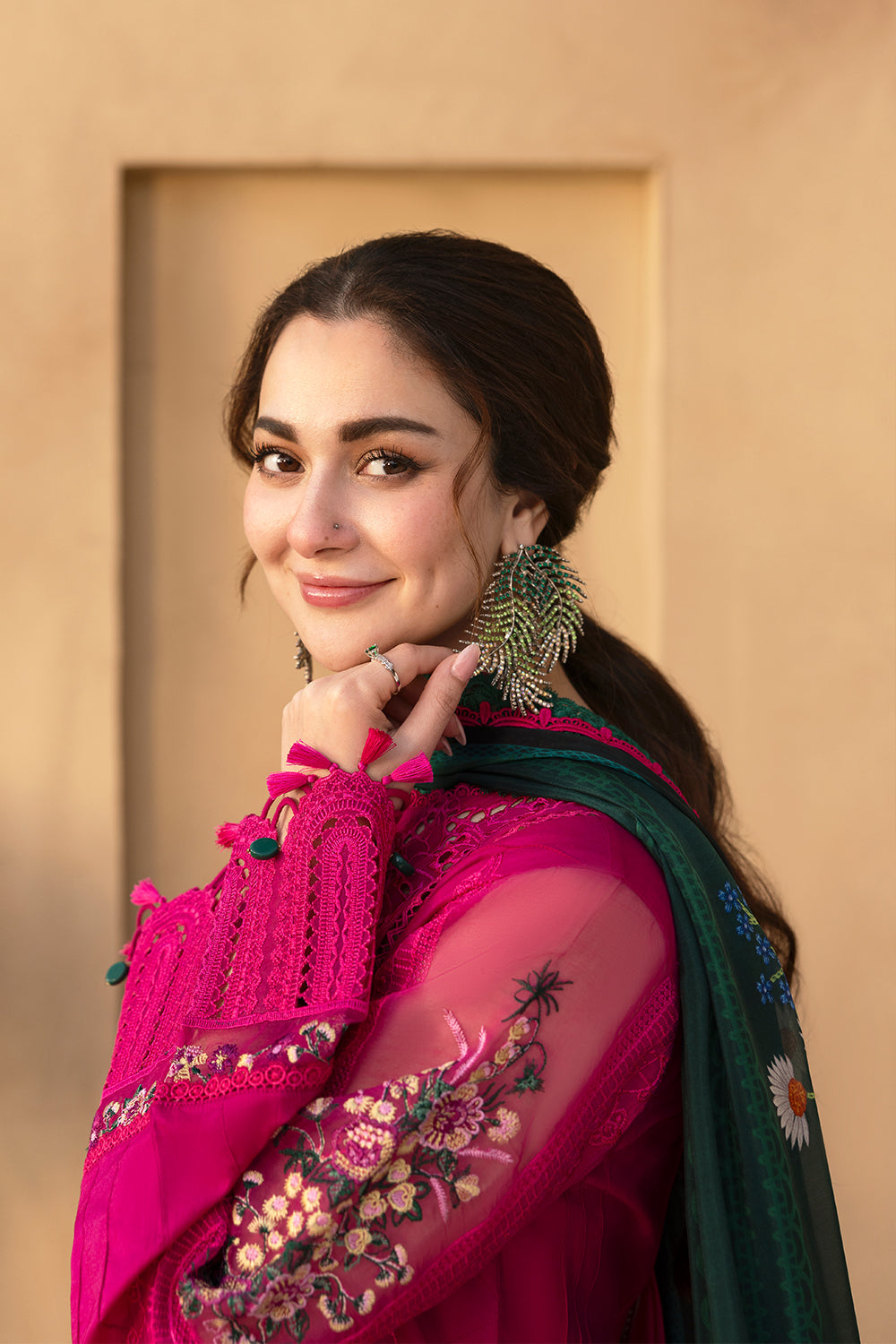 SAIRA RIZWAN LUXURY LAWN EMBROIDERED UNSTITCHED 3 PC ARTICLE