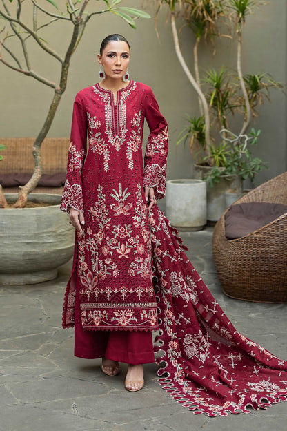 AKBAR ASLAM LUXURY EMBROIDERED LAWN 3 PC