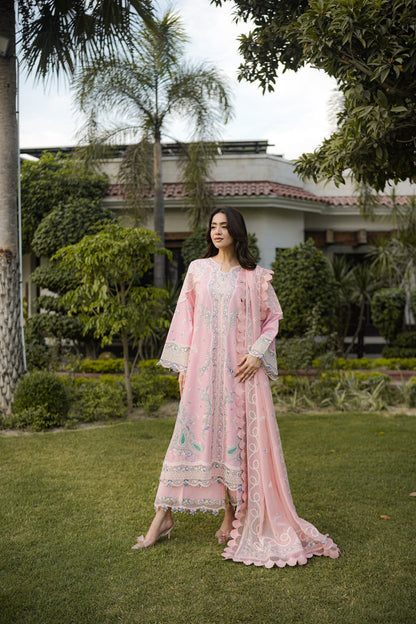 ANEELAS NEW LUXURY EMBROIDERED 3 PIECE