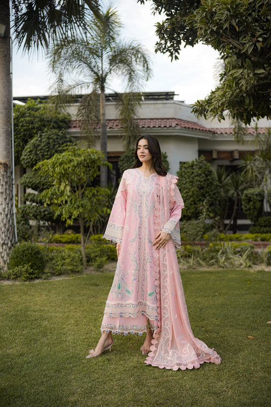 ANEELAS NEW LUXURY EMBROIDERED 3 PIECE
