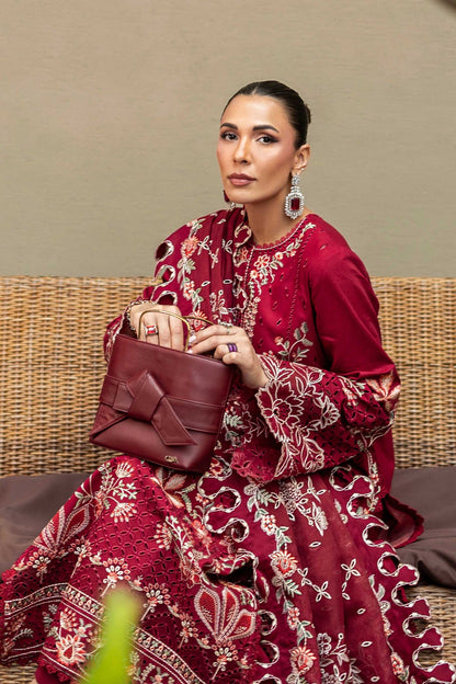 AKBAR ASLAM LUXURY EMBROIDERED LAWN 3 PC