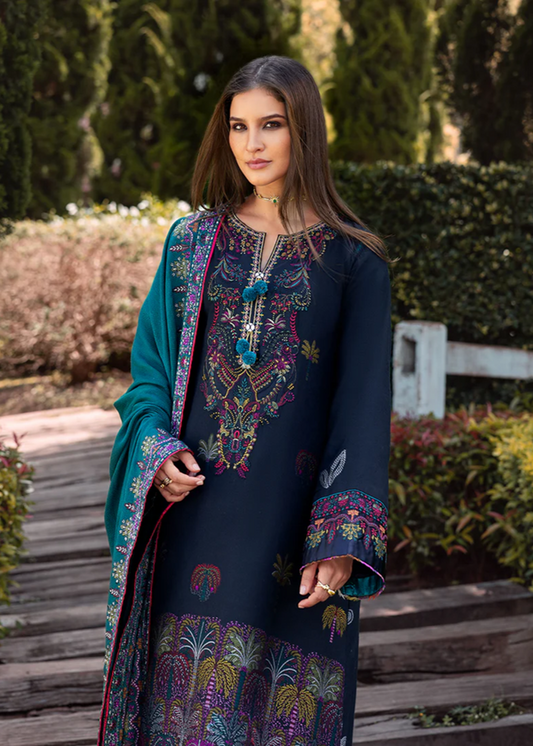 MUSHQ EMBROIDERED LAWN 3 PC