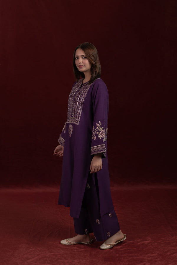 URGE PRET LUXURY  EMBROIDERED UNSTITCHED LAWN 2 PIECE