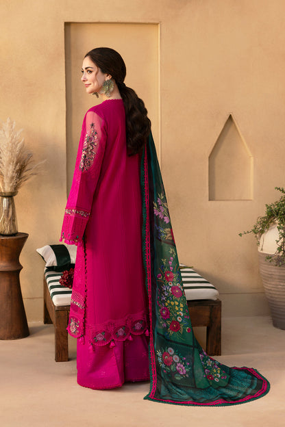 SAIRA RIZWAN LUXURY LAWN EMBROIDERED UNSTITCHED 3 PC ARTICLE