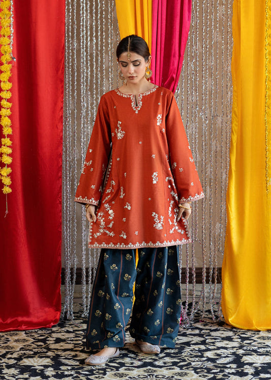 URGE LUXURY EMBROIDERED LAWN 2 PIECE