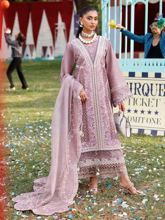 BIN ILYAS LUXURY EMBROIDERED 3 PC ARTICLE